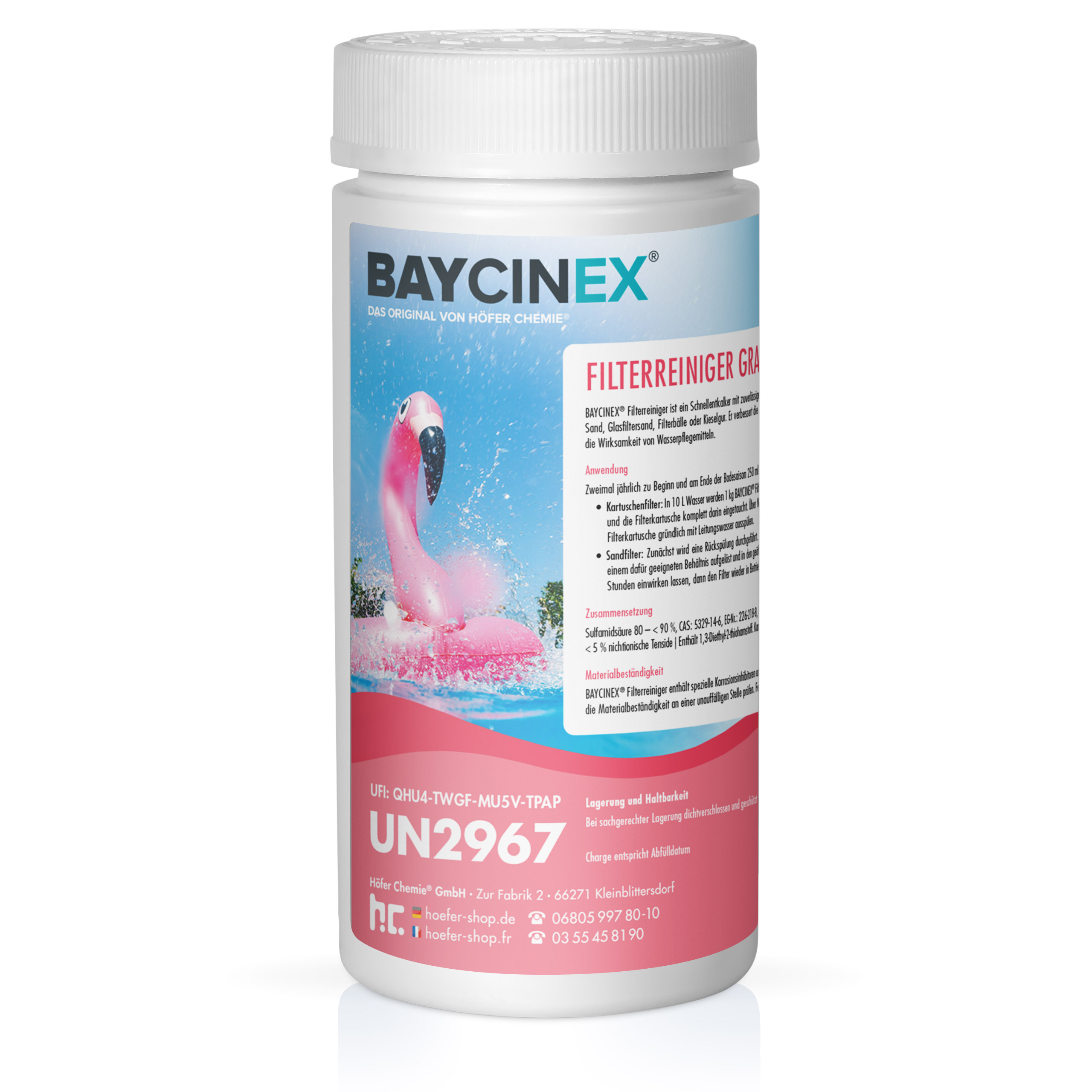 1 kg BAYCINEX® Filterreiniger Granulat