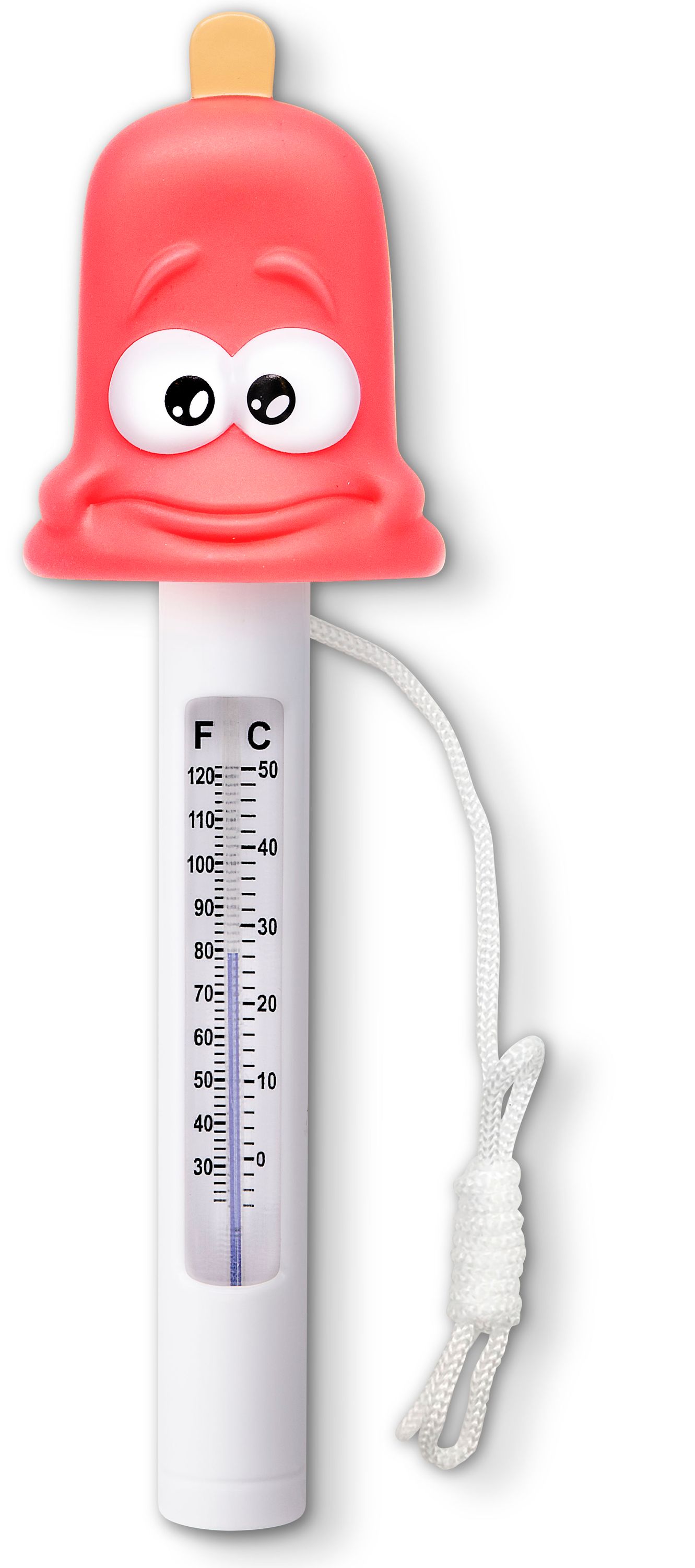 Pool Schwimmthermometer Eis Pink