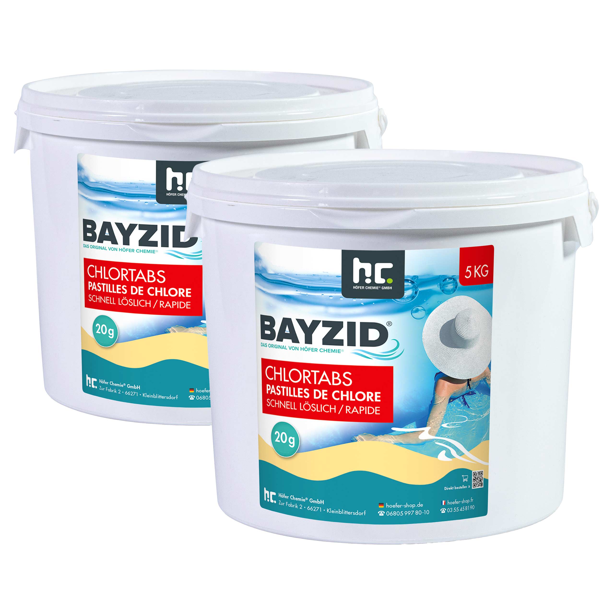 5 kg BAYZID® Chlortabs 20g schnell löslich
