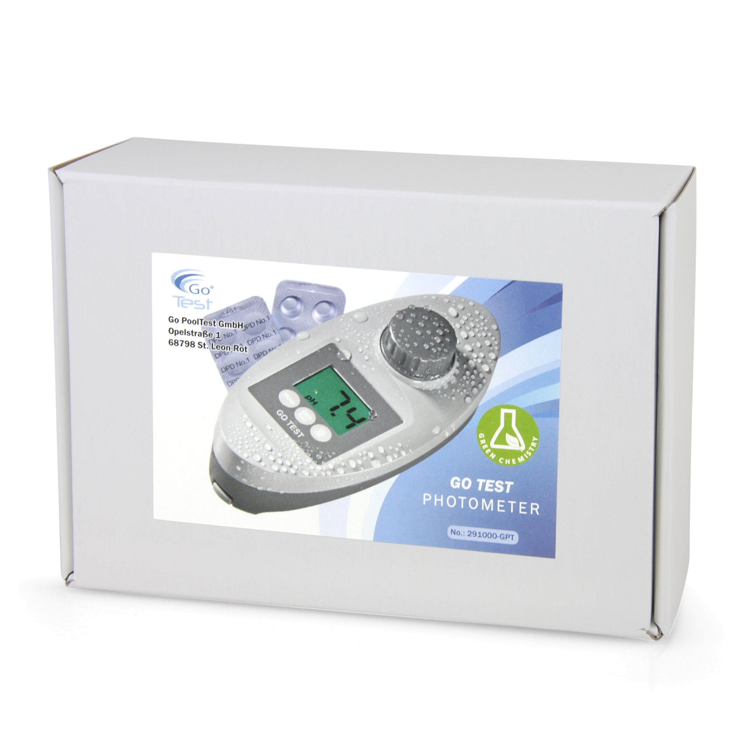 GoTest Photometer für Chlorwert und pH-Wert-Messung