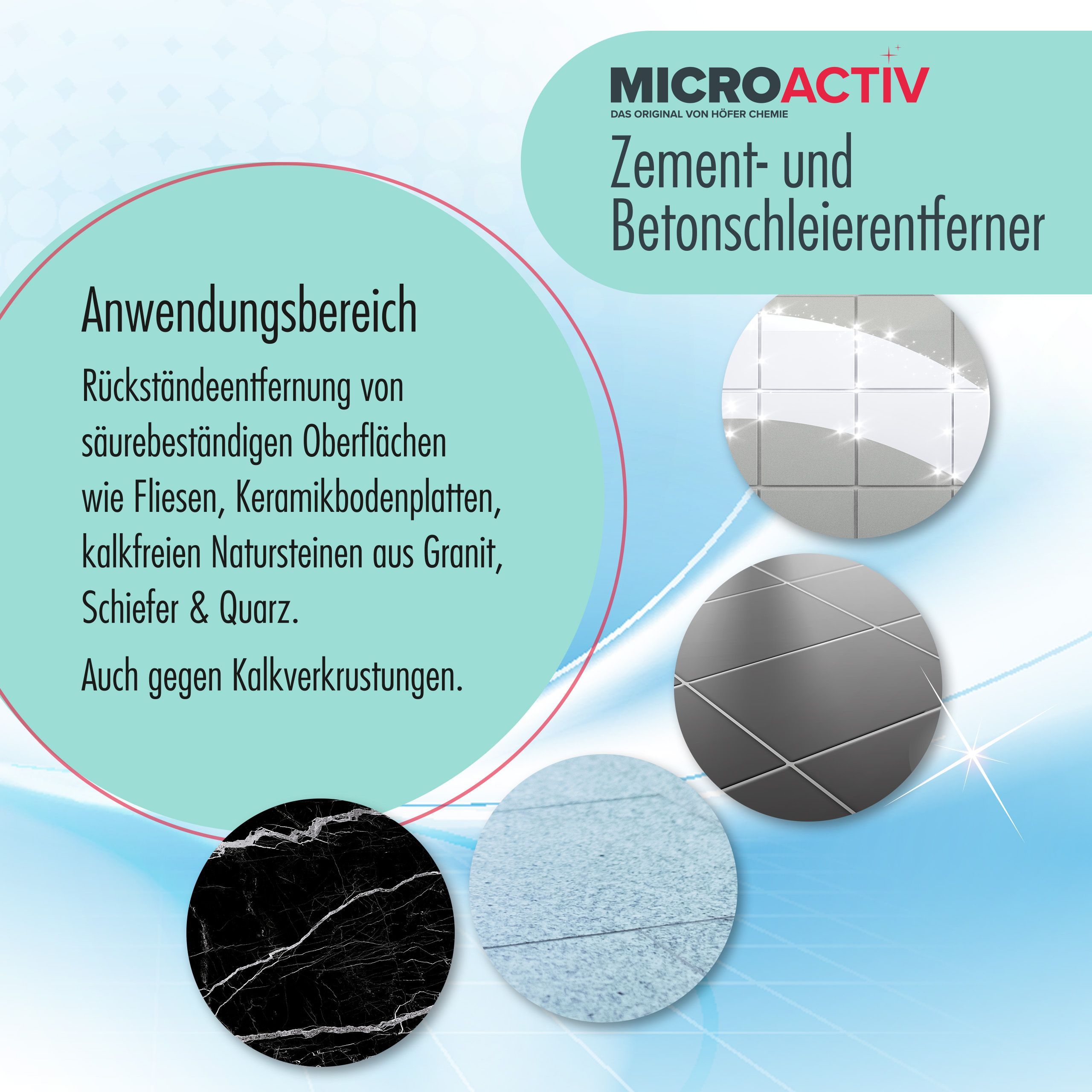 1 L Microactiv® Zement- und Betonschleierentferner